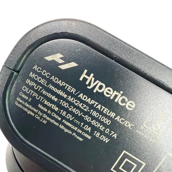 Hyperice MX24Z2-1801000 18V 1A AC-DC Wall Charger Power Adapter - Picture 2 of 5
